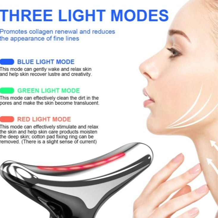Firming Wrinkle Removal Device - Neck & Face Lifting Tighten Massager