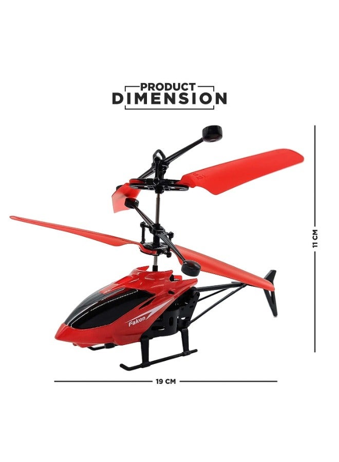 Remote Control & Rechargeable Flying Helicopter with Sensor (Indoor & Outdoor)