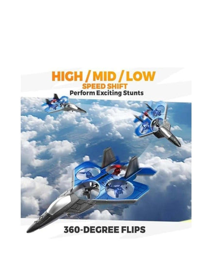 RC Fighter Jet Drone for Kids