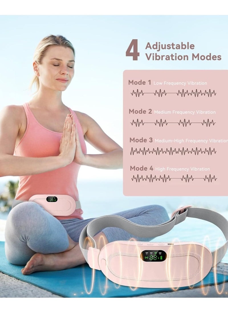 Electric Period Cramp Massager - Vibrating Heating Belt