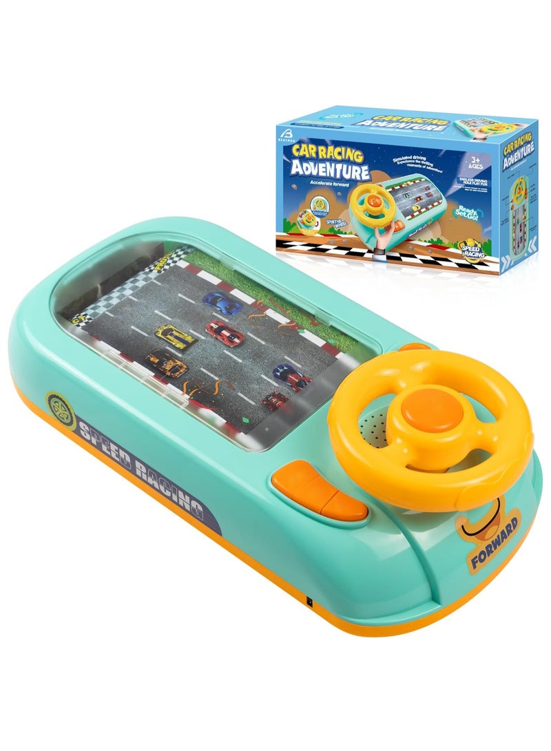 Steering Wheel Simulated Driving Racing Car Game