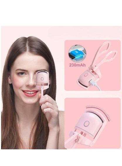 Electric Heating Eyelash Curler With 2 Heating Modes - Suitable For Women's