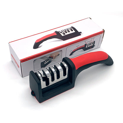 HomeEdge 4-in-1 Manual Knife Sharpener
