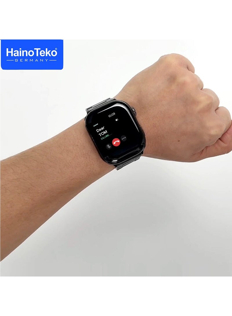 Haino Teko SQ9 AMOLED Display Smart Watch With 3 Pair Straps