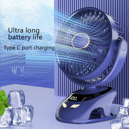 Small Portable Personal USB Desk Clip Fan For Home & Outdoor