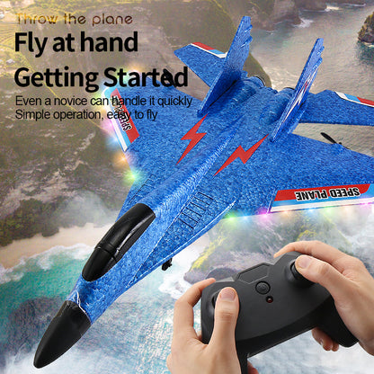 Remote Control Fighter Plane Jet Toys with LED Lights