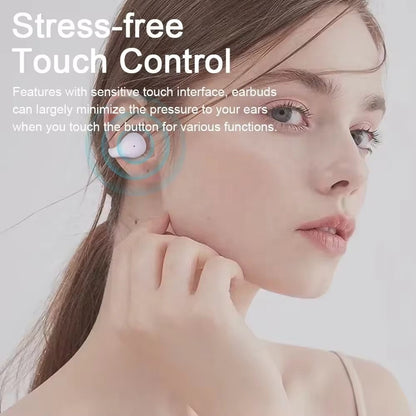 Waterproof TWS Gaming Sport Earphones with Digital Display & Noise Reduction