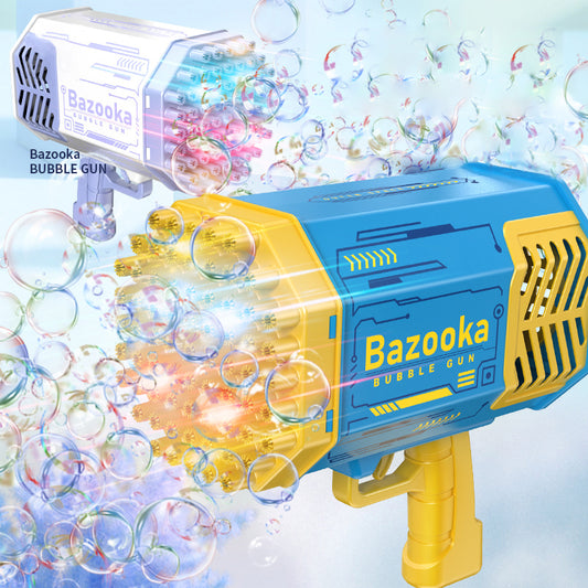 Handheld Automatic Bubble Machine with LED Lights
