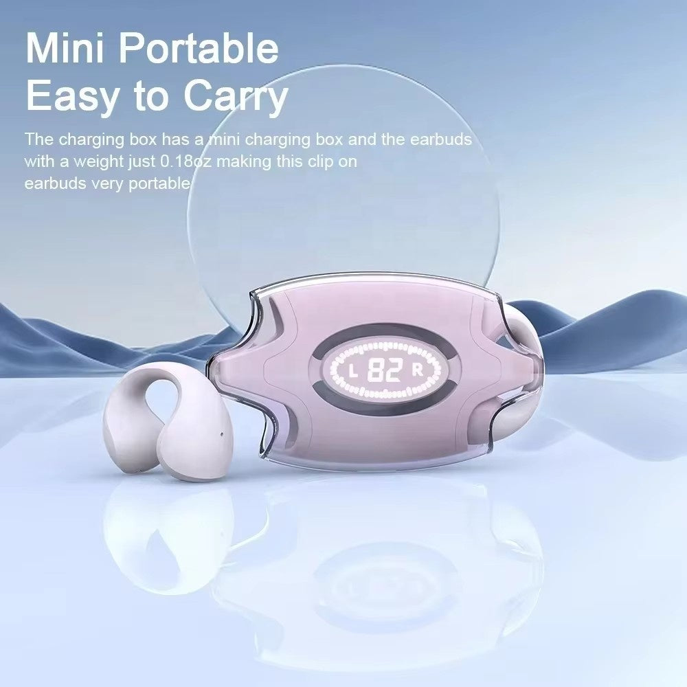 Waterproof TWS Gaming Sport Earphones with Digital Display & Noise Reduction