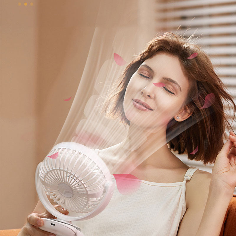 Small Portable Personal USB Desk Clip Fan For Home & Outdoor