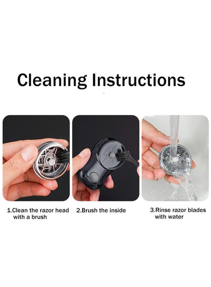 Mini Electric Shaver - Portable Powerful Storm Razor for Men & Women