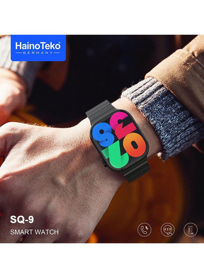 Haino Teko SQ9 AMOLED Display Smart Watch With 3 Pair Straps