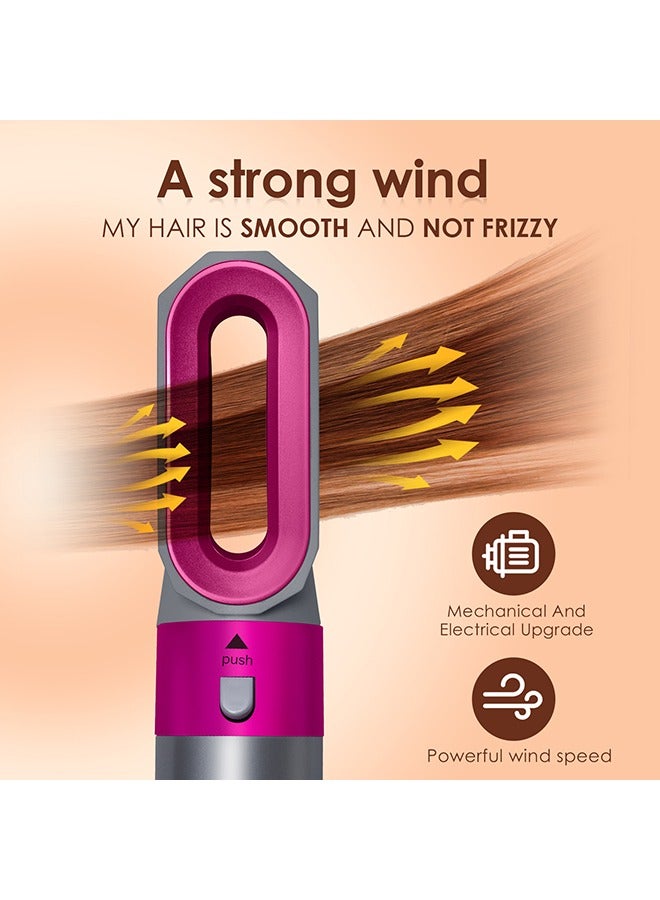 5 In 1 Hair Dryer Brush Hot Comb Set - Suitable for Women Hair Types