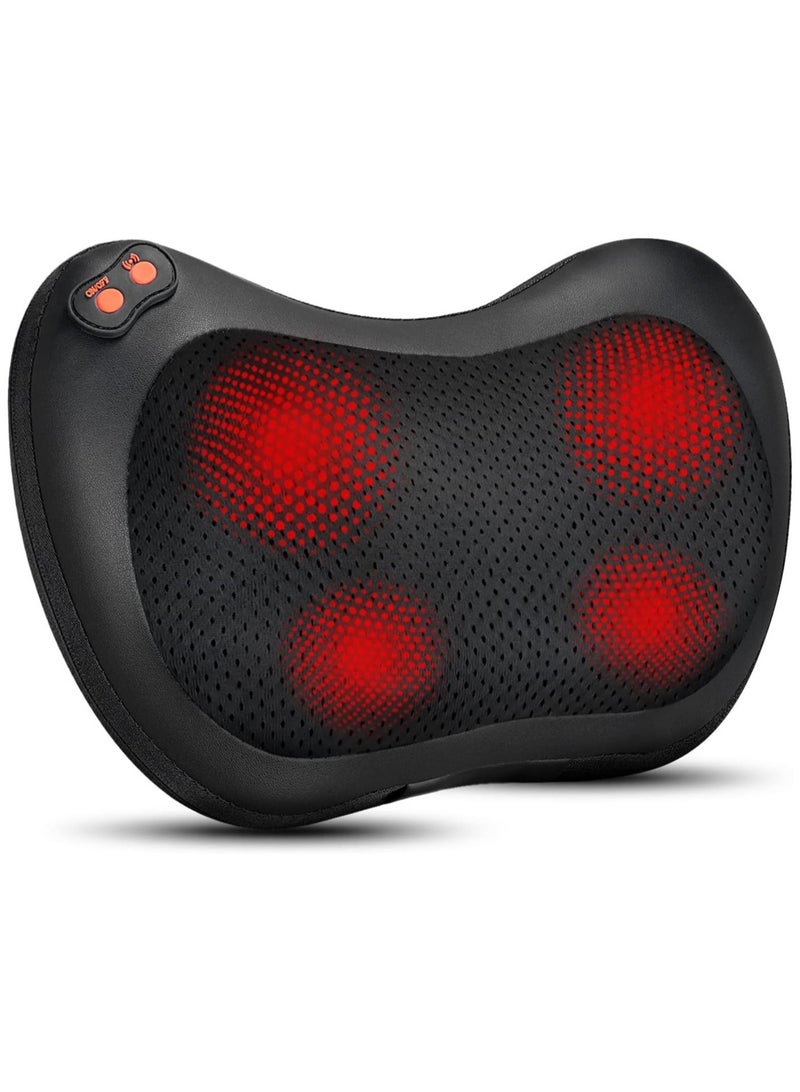 Electric Neck Massage Pillow For Neck , Shoulder , Back & Legs - Muscle Pain Relief