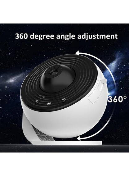 360°Rotation Star Nebula Galaxy Projector Night Light
