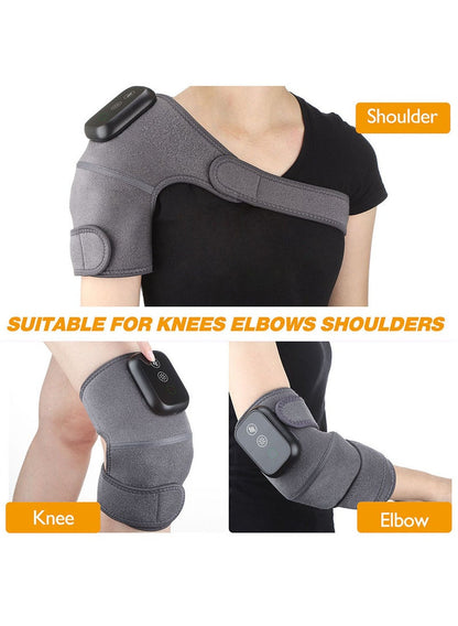 Electric Heating Therapy Knee Massager - Joint Pain Relief Warm Pad