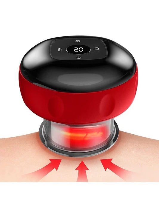 Smart Electric Cupping Massager for Shoulder, Back and Neck - 12 Massage Modes