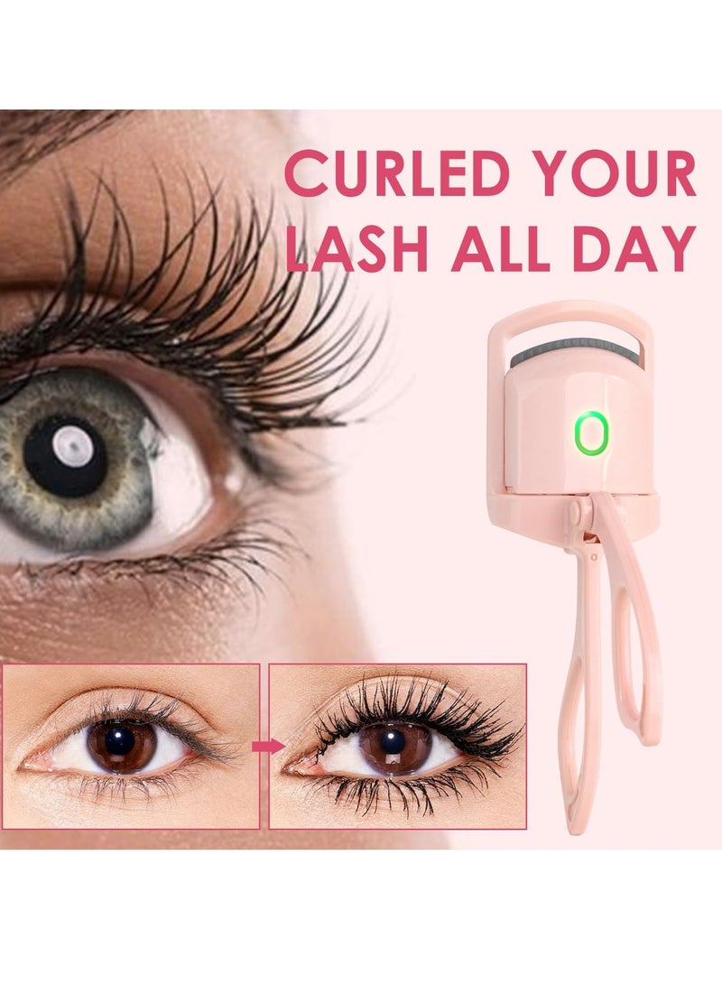 Electric Heating Eyelash Curler With 2 Heating Modes - Suitable For Women's