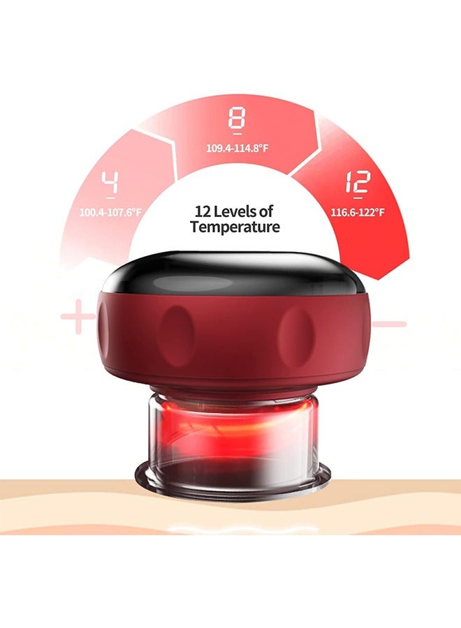 Smart Electric Cupping Massager for Shoulder, Back and Neck - 12 Massage Modes