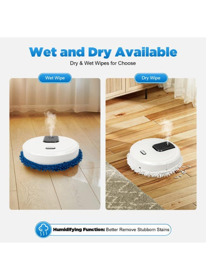 Smart Sweeping and Mop Robot Vacuum Cleaner - Dry and Wet Mopping