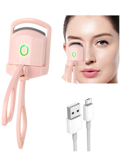 Electric Heating Eyelash Curler With 2 Heating Modes - Suitable For Women's