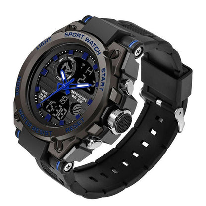 Dual Display Multi-Function Sports Watch