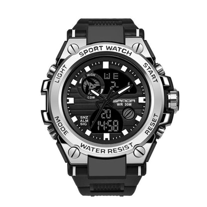 Dual Display Multi-Function Sports Watch